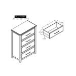 4 Drawer Chest - Novus Lodge - Image 7