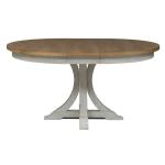 Farmhouse Reimagined 5 Piece Pedestal Table Set - Image 4