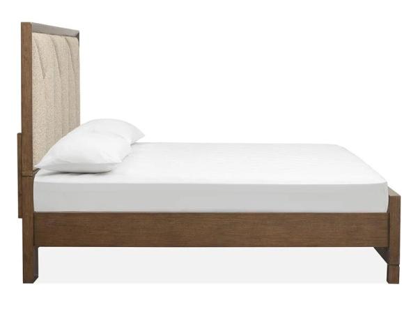 Callisto B6396-55 Complete Queen Panel Bed w/Upholstered HB - Image 3