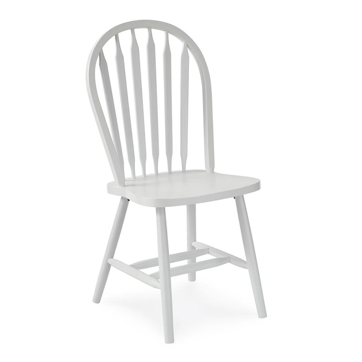 Dining Essentials - Windsor Arrowback Chair in Pure White - Image 2