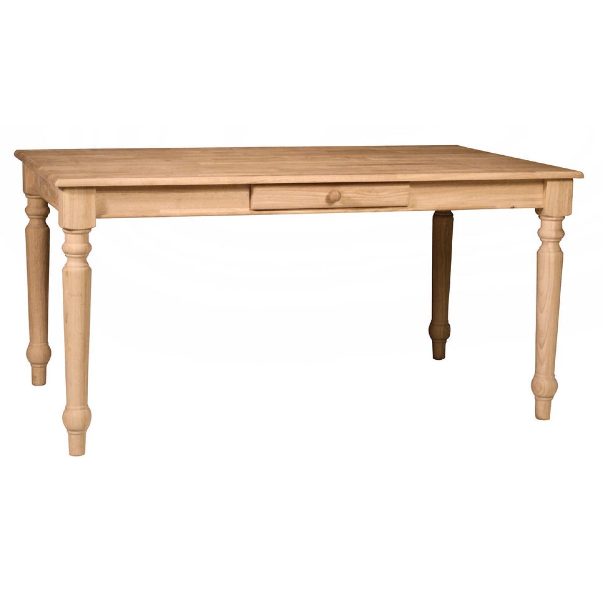 Solid Top Farmhouse Table - Image 2