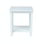 Home Accents - Accent End Table in White - Image 3
