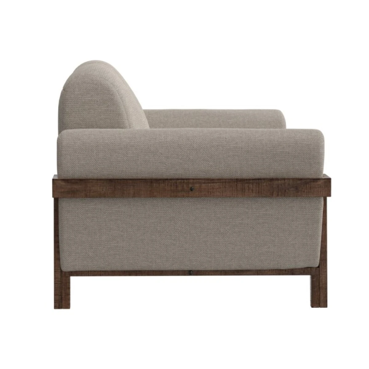 Loft Brown Wooden Frame & Base, Sofa - Image 3