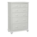 Cottage 6-Drawer Chest in Pure White