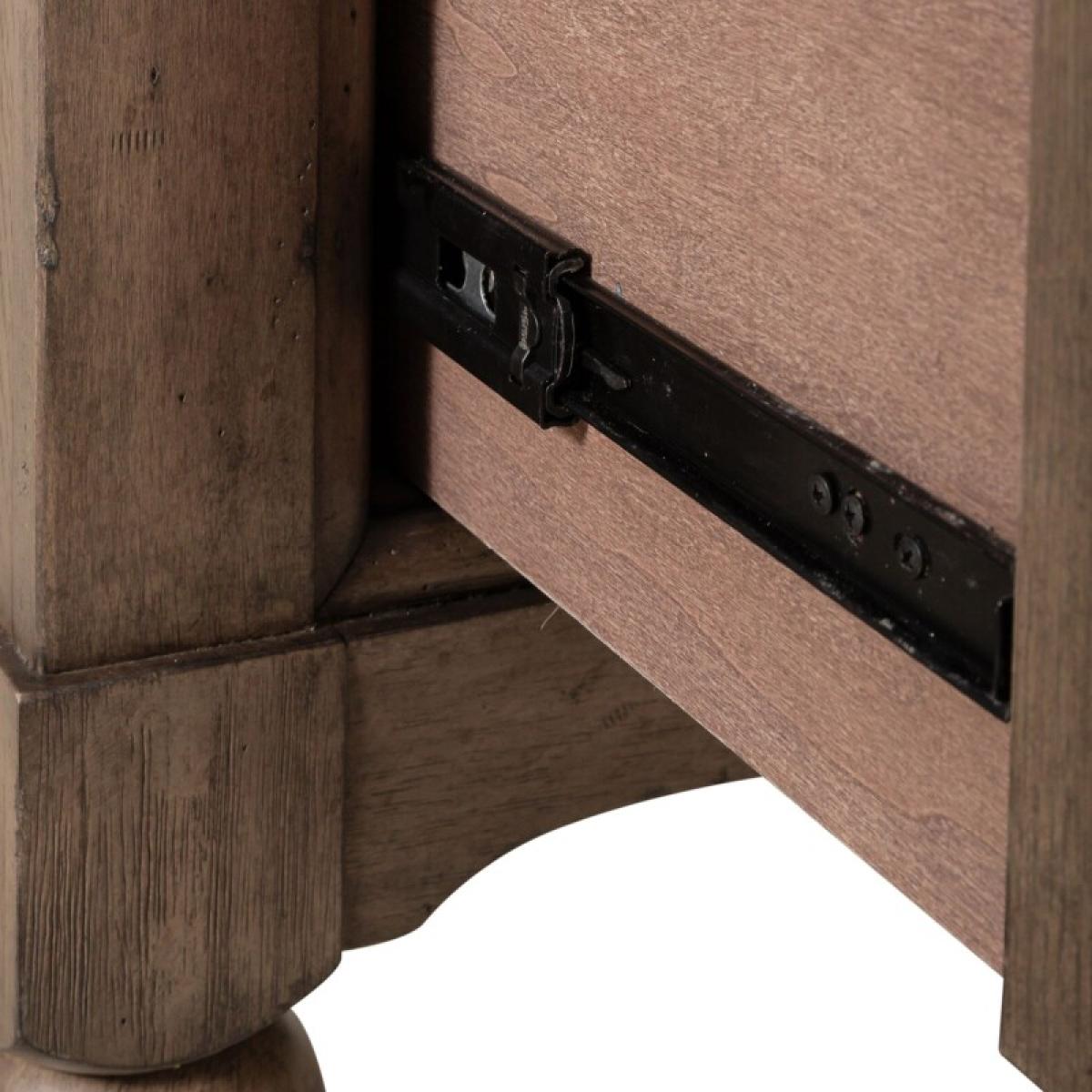 Americana Farmhouse 2 Drawer Night Stand w/ Charging Station - Image 12