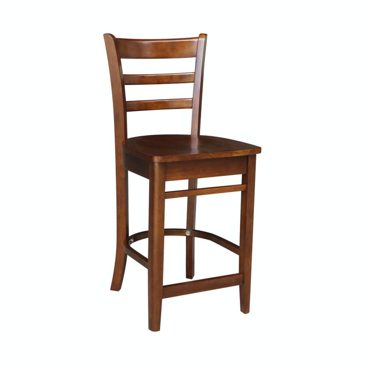 8c959b81072af91f89d6fe9b0a0f76a2 Dining Essentials - Emily Stool in Espresso - Image 1