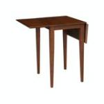 Dining Essentials - Small Drop Leaf Table with Legs in Espresso - Image 5