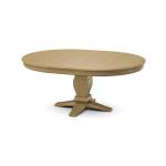 Build Your Own Pedestal Table w/ 54" x 72" Butterfly Leaf Extension Top w/Half Bullnose Edge - Image 7