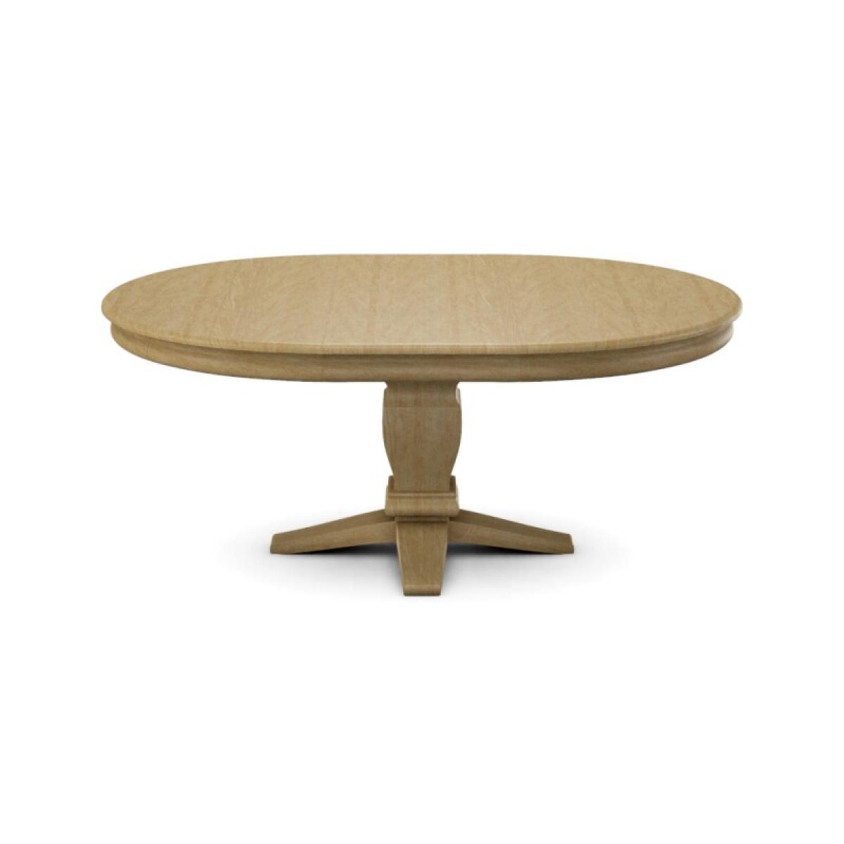 Build Your Own Pedestal Table w/ 54" x 72" Butterfly Leaf Extension Top w/Half Bullnose Edge - Image 23