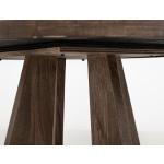 Cross Table Base - Natural Teca - Image 8