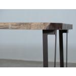 Natural Parota Rectangular Table (Live edge) - Natural Parota - Image 8