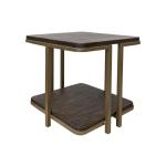 Metal Base End Table - Onix