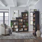 Meritage Stepped Bookcase Wall