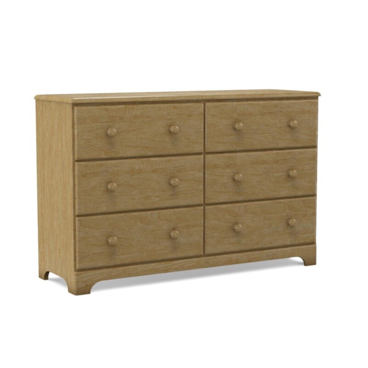 8d7c730d7043c110750480e1ab0e01a7 Jamestown 6-Drawer Dresser - Image 1