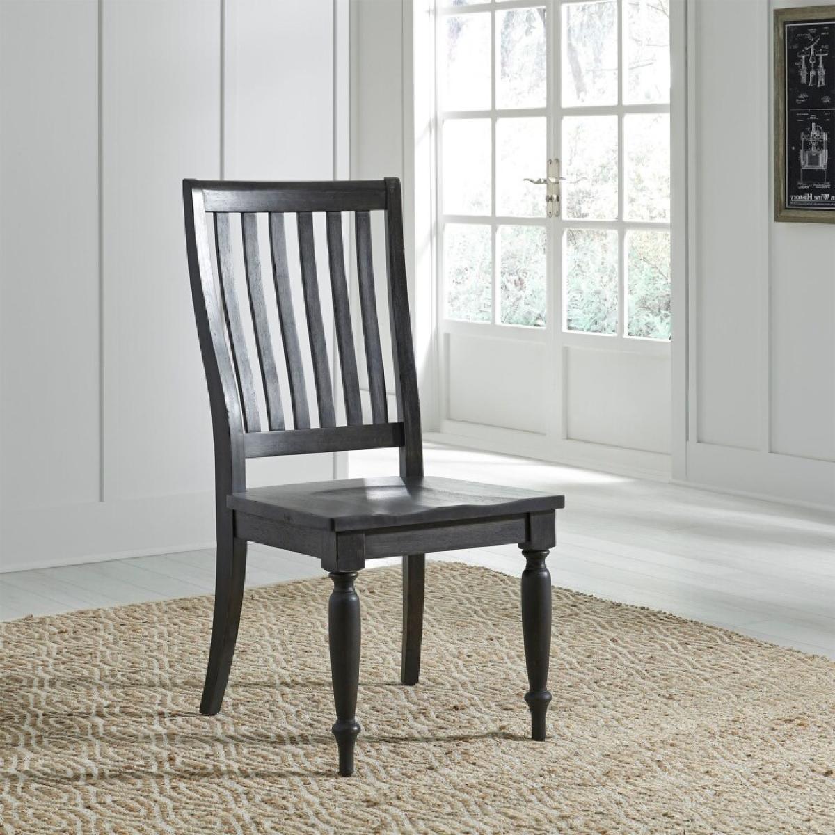 Harvest Home Slat Back Side Chair (RTA) - Image 2