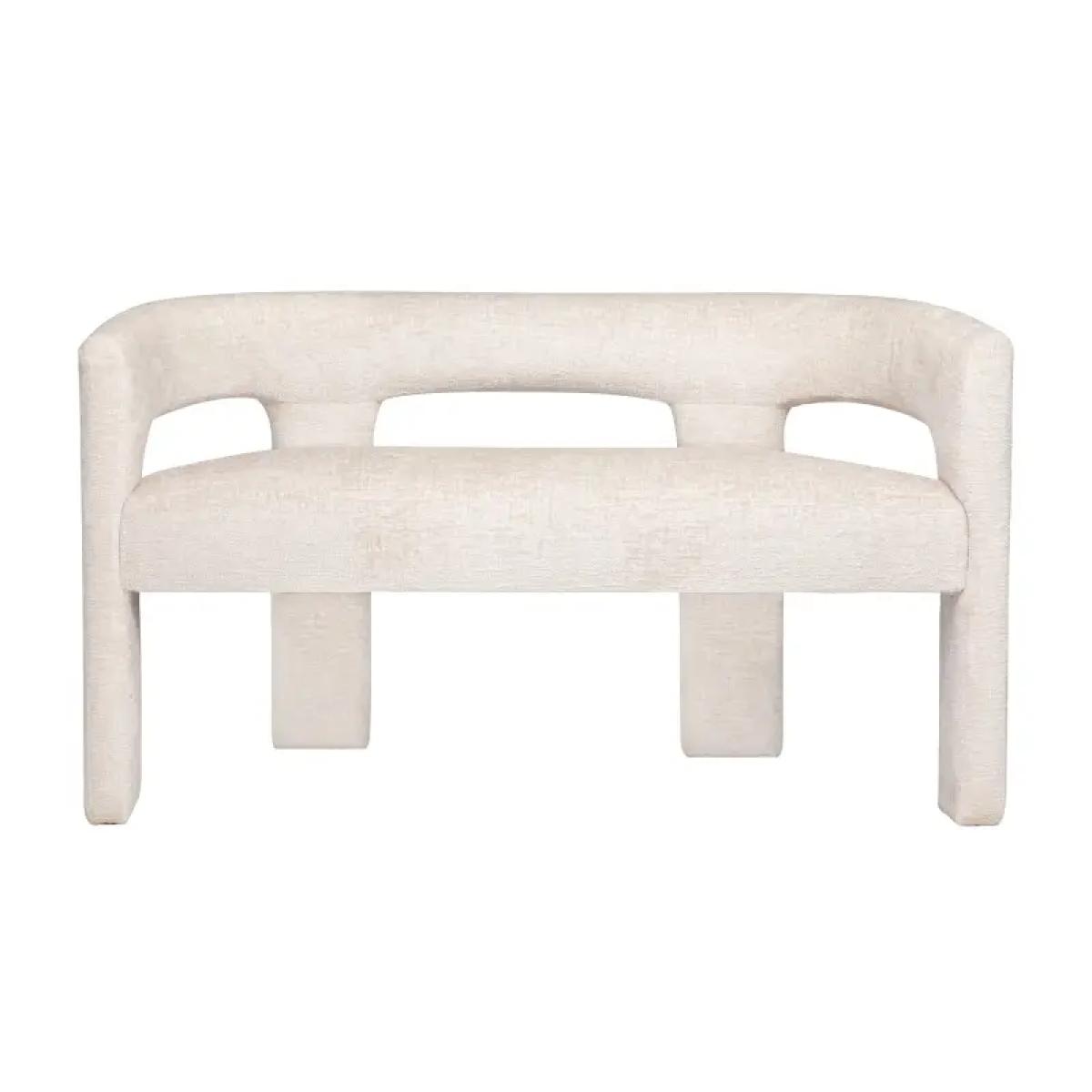 Gwen Open-back Upholstered Bench - Image 2