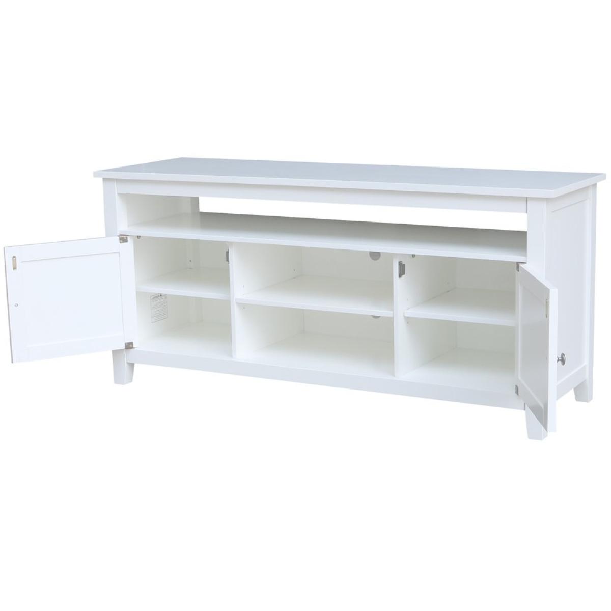 Destinations Collection - Sturbridge TV Center in Pure White - Image 3