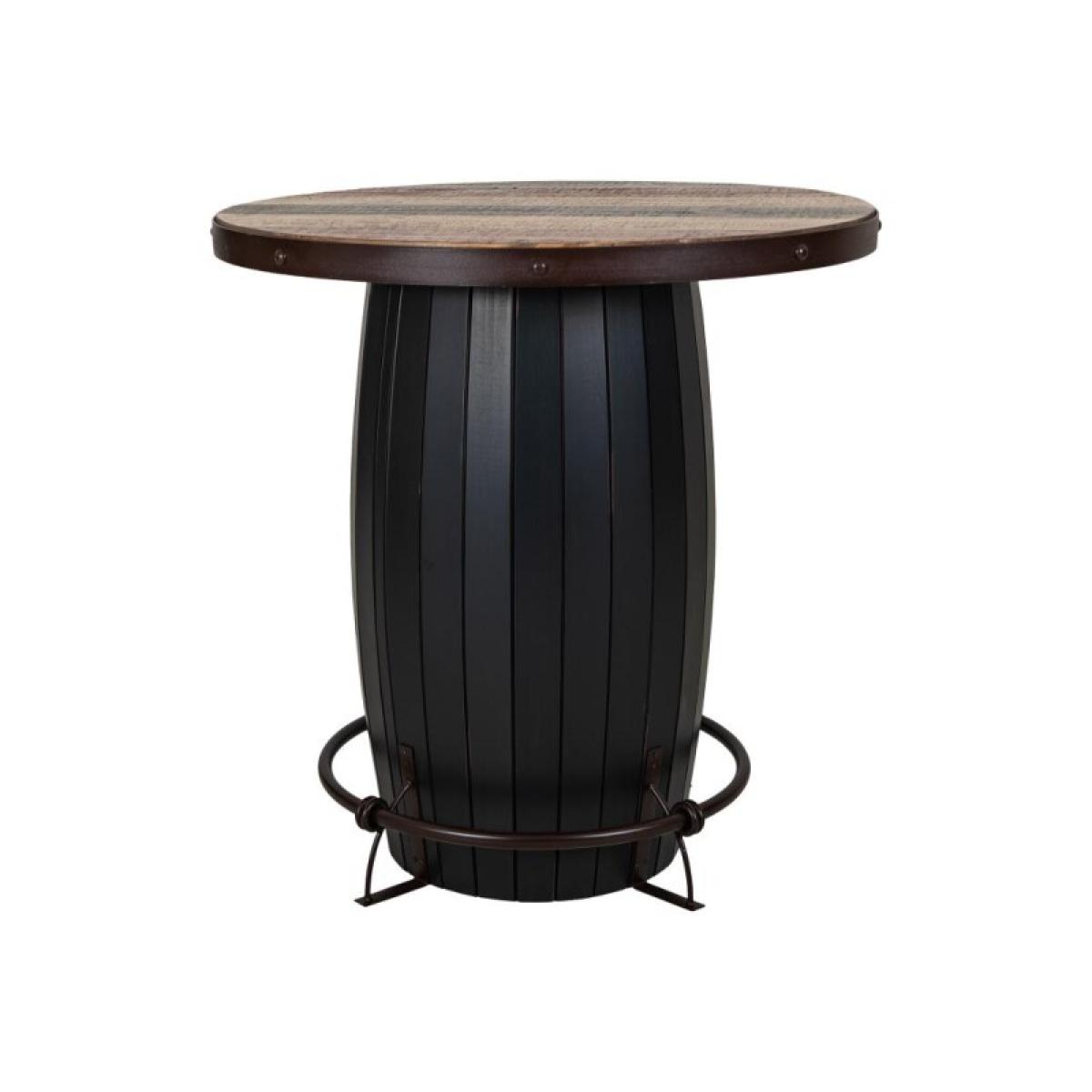 Bistro Table Base With Footrest - Antique - Image 3