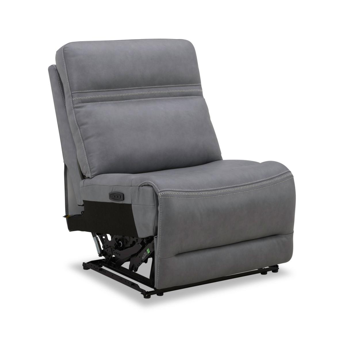 Armless Recliner P3 & ZG - Blue Gray - Image 3