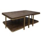 Metal Base Cocktail Table - Onix