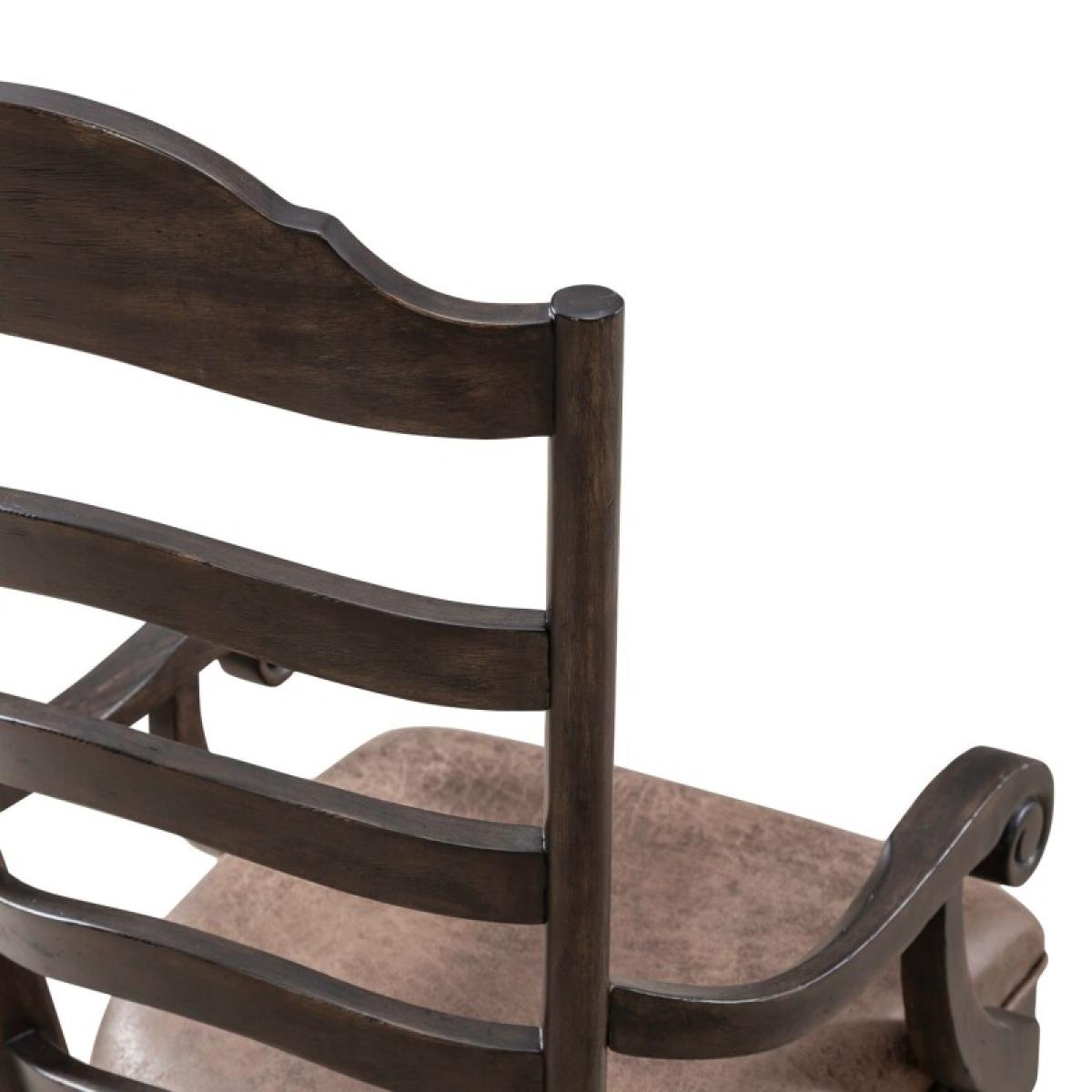 Paradise Valley Uph Ladder Back Arm Chair (RTA) - Image 9