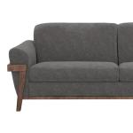 Wooden Frame & Base, Armchair - Loft Brown - Image 7