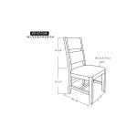 Wooden Chair - Teak - Image 12