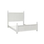 Queen Cottage Bed in Pure White - BD08-201QHN