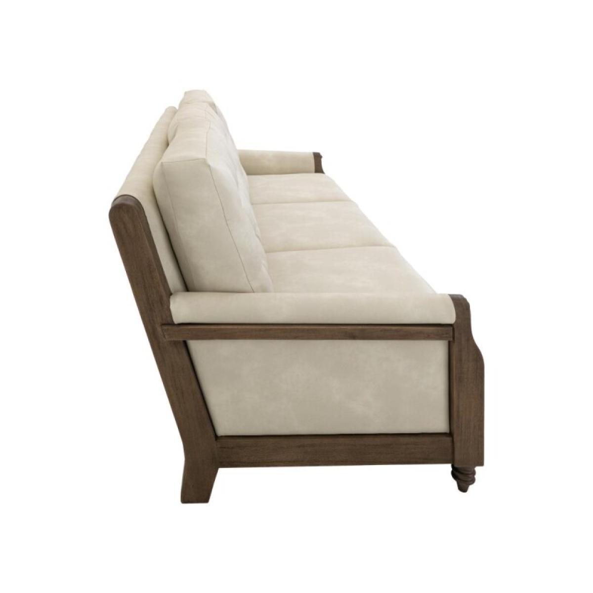 Xel-Ha II Wooden Frame, Upholstered Sofa - Image 4