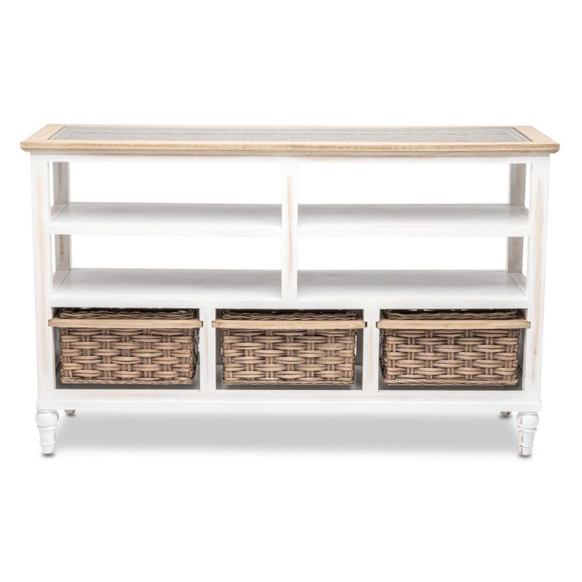 Island Breeze 3-basket Entertainment Center - Image 3