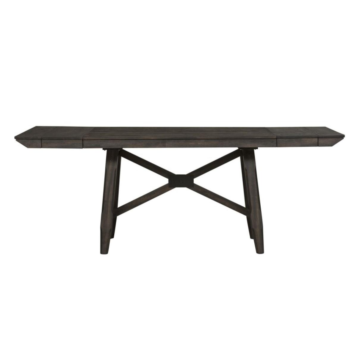 Double Bridge Trestle Table Set - Image 3