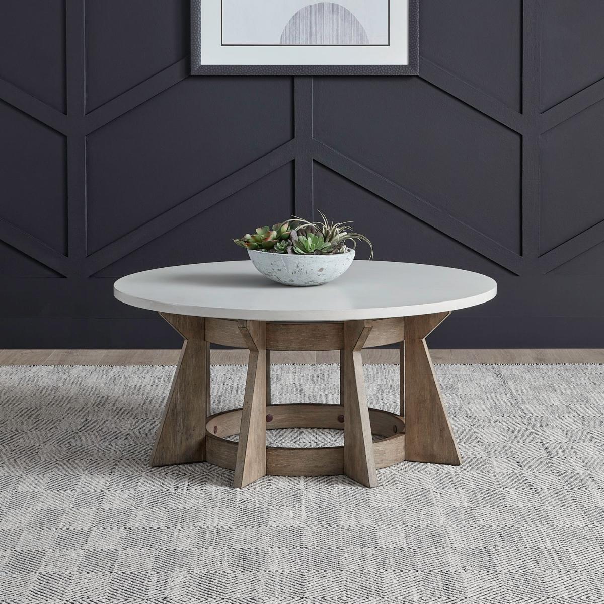 Round Cocktail Table - Image 2