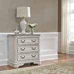 Magnolia Manor 3 Drawer Bedside Chest w/ Charging Station - Image 11