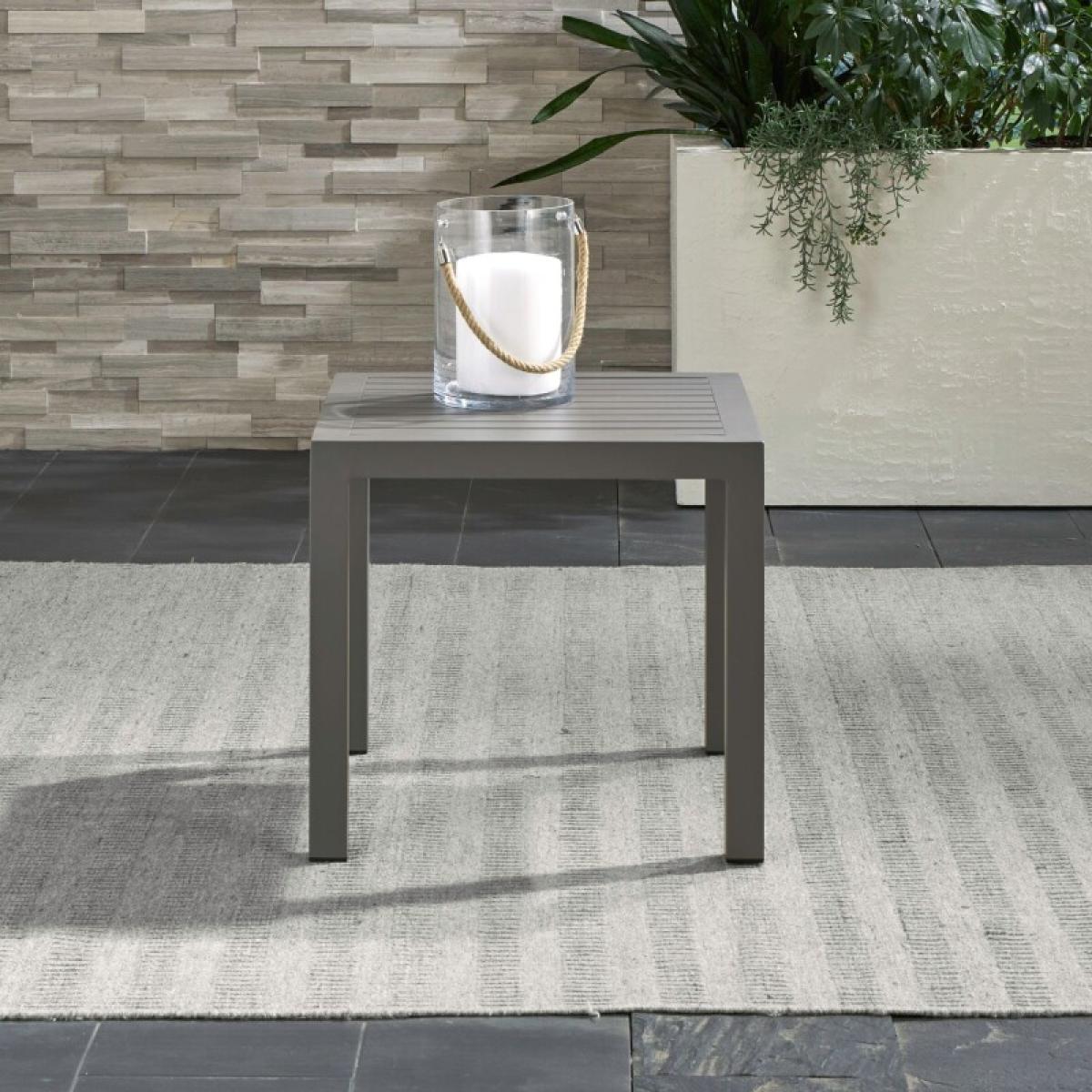 Outdoor End Table - Granite - Image 2