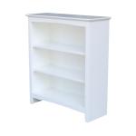 Tykes Collection - 32'' Shaker Bookcase in Pure White