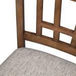 Santa Rosa 24 Inch Lattice Back Counter Chair - Image 7