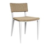 Calbas Outdoor Dining Chair, White - Image 6