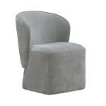 Accent Dining Chair w/ Casters - Sapphire - Image 4