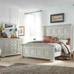 Big Valley Queen Panel Bed, Dresser & Mirror