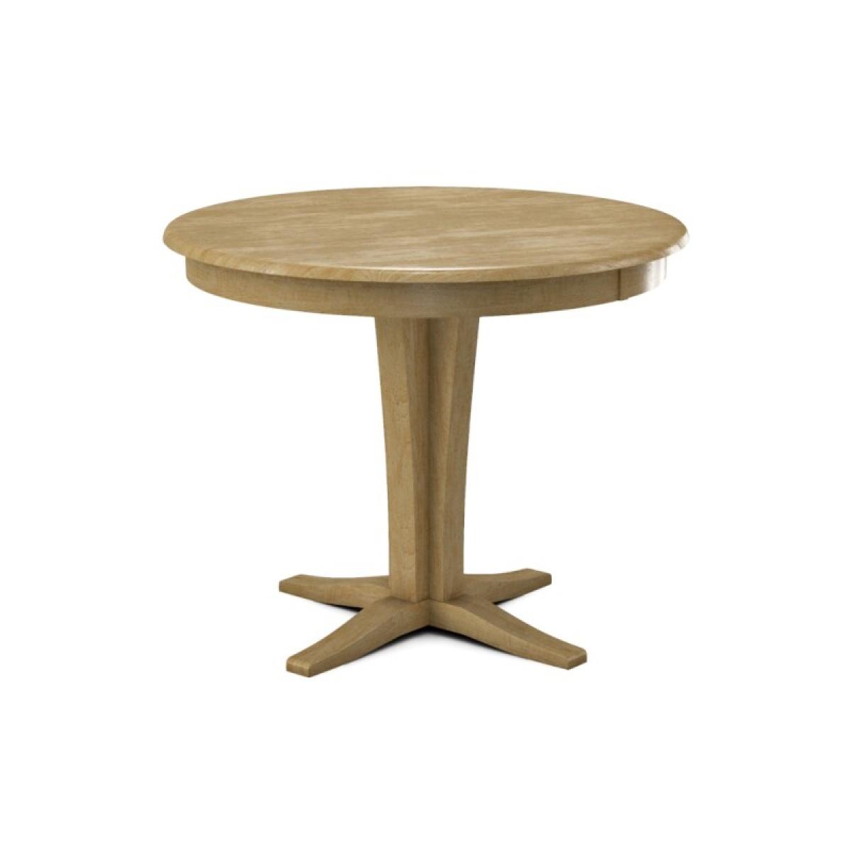 Build Your Own Pedestal Table w/ 30"H Verano Pedestal for Solid Tops - Image 27