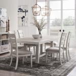 7 Piece Trestle Table Set
