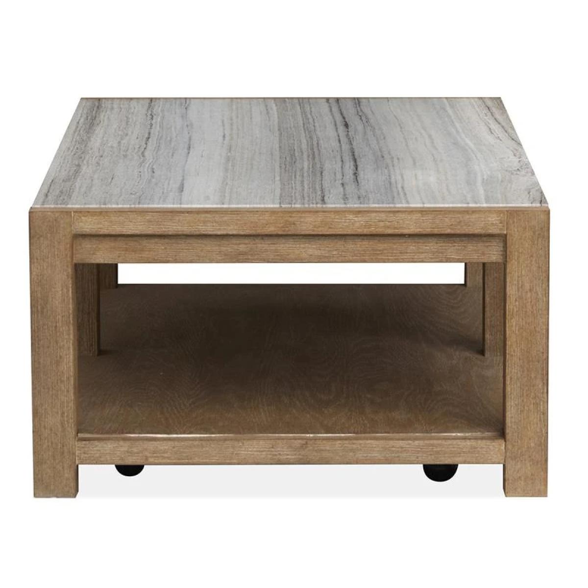 Plum T5768-43 Rectangular Cocktail Table w/Casters - Image 7