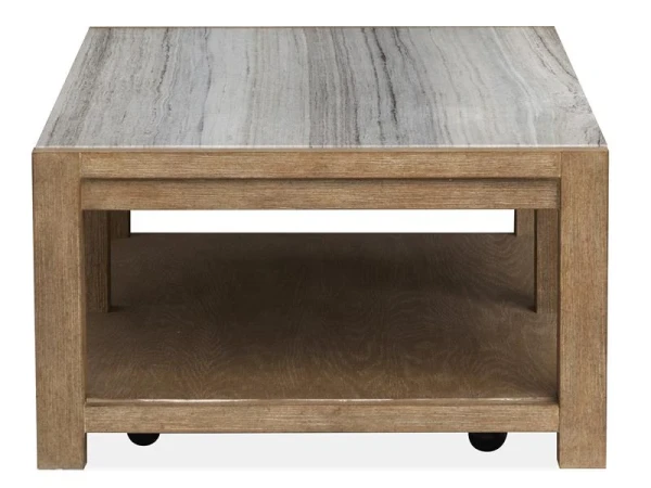 Plum T5768-43 Rectangular Cocktail Table w/Casters - Image 6