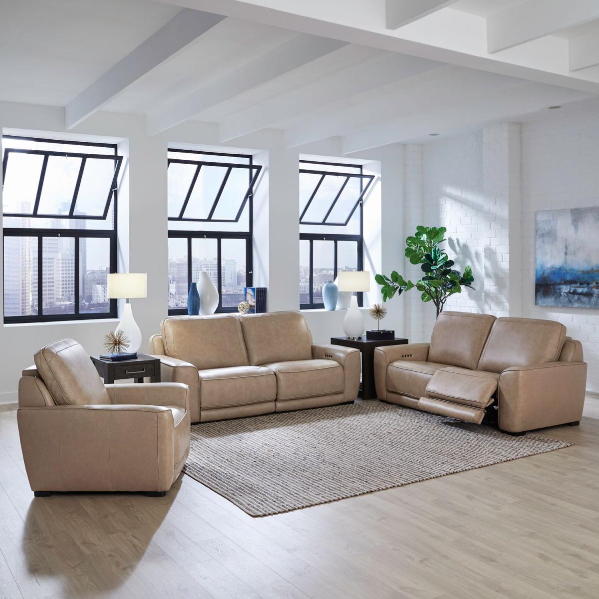 Sofa w/ Loveseat & Recliner - Image 2