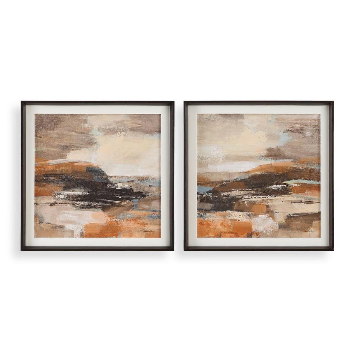Cinnamon Shore Framed Prints, S/2 - Image 2