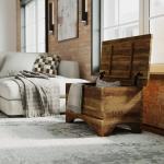 Reclamation Salvaged Wood Storage Chest - Image 3