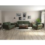 Wooden Frame & Base, Loveseat - Loft Brown - Image 5
