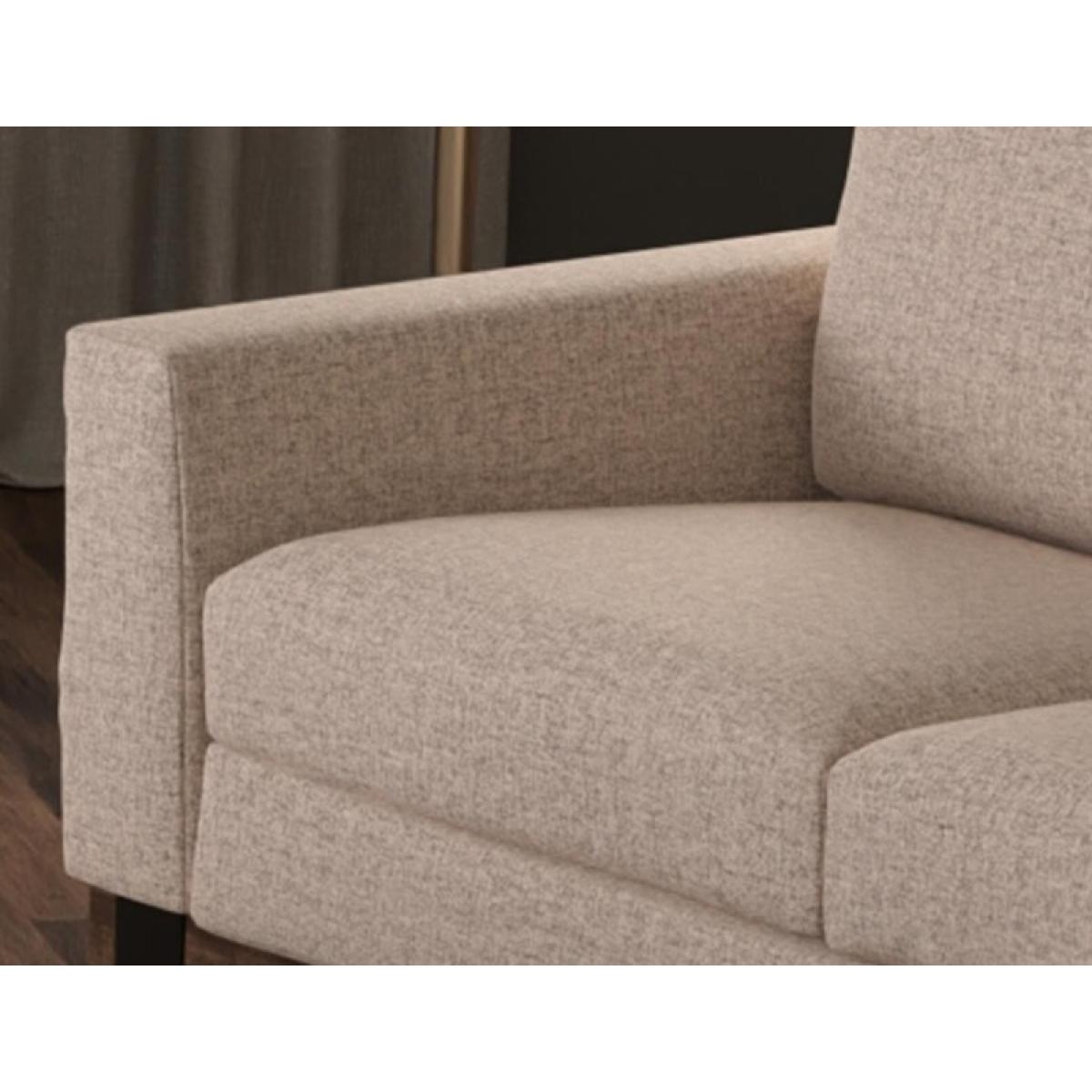 Metal & Wood Base, Armchair - Blackburn - Image 7