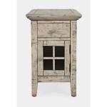 Rustic Shores Power Chairside Table