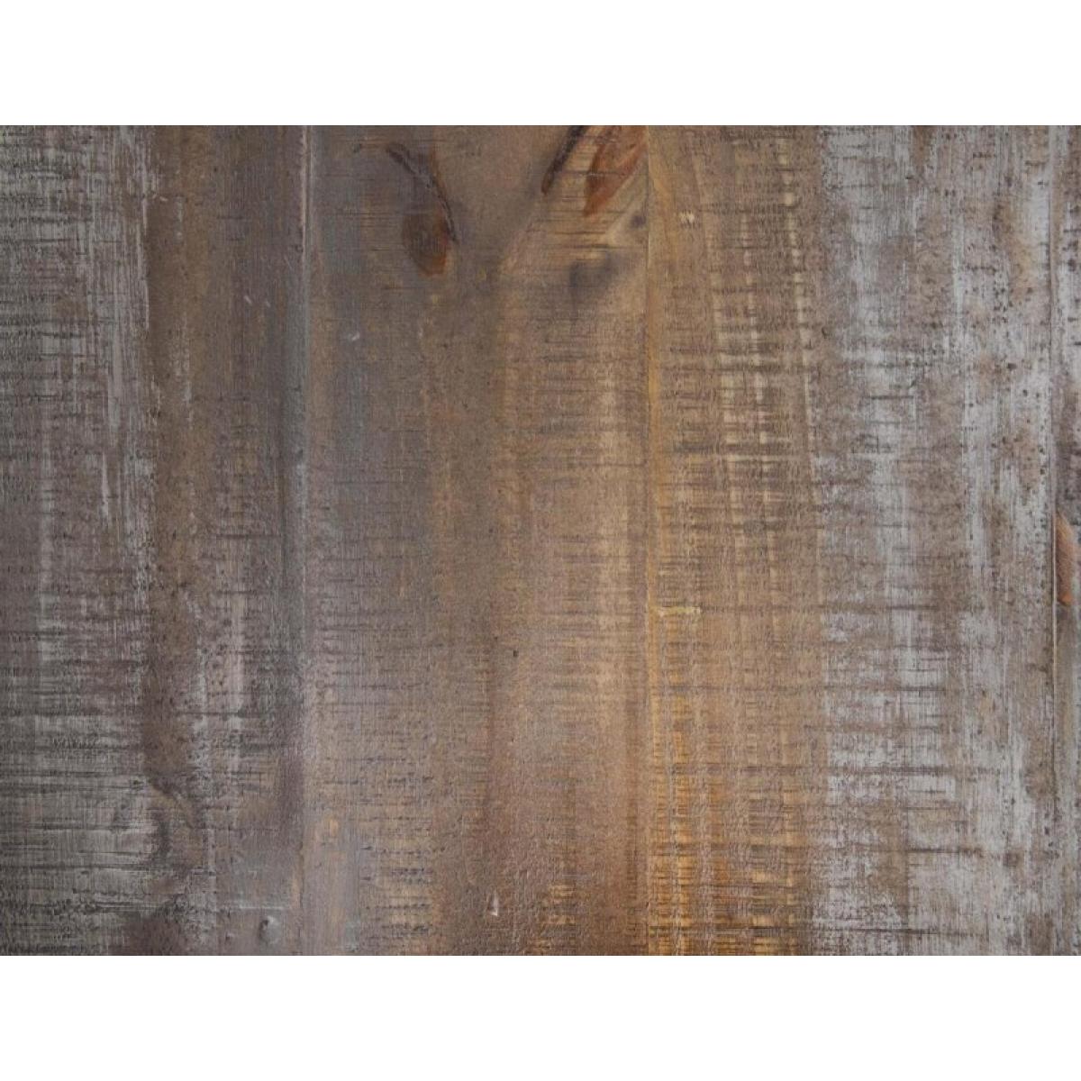 3 Drawer Sofa Table - Loft Brown - Image 7